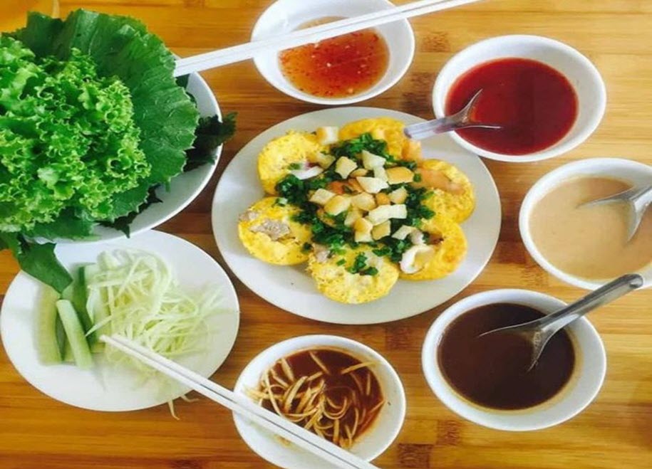 Bánh căn, bánh xèo đặc sản nổi tiếng Phan Rang - Ninh Thuận