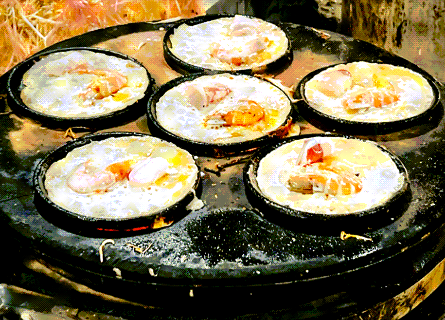 Nguyên liệu làm bánh xèo